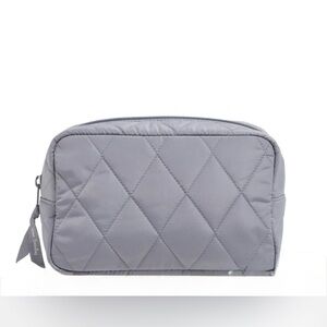 Vera Bradley Ultralight Medium Cosmetic Bag in Frost Gray